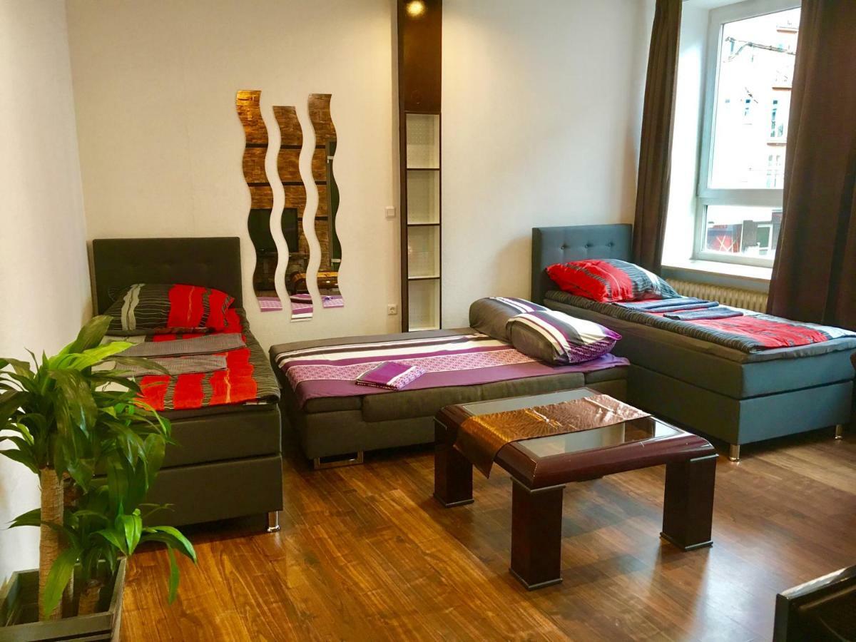 Studio Appartement Zentrum City Hauptbahnhof Norimberk Exteriér fotografie